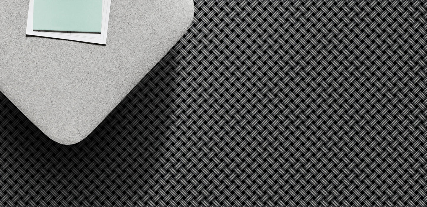 Artisan Dark Net wool carpet