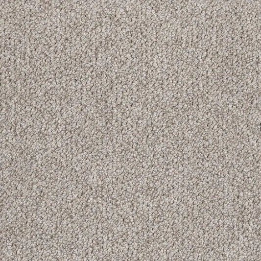 Sarinen textured tufted loop carpet, a soft luminous pale cream with quietly designer character and richly textured loop, from the Kawana Flooring EC Carpets Bouclé collection