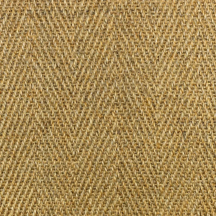 Castlemaine sisal, a warm honey-gold natural fibre with classic herringbone weave, from the Kawana Flooring Floorspace Sisal collection