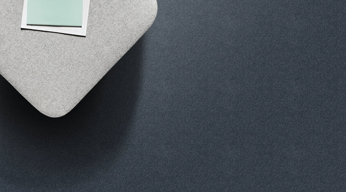 Penny Lane Cobalt solution dyed nylon carpet