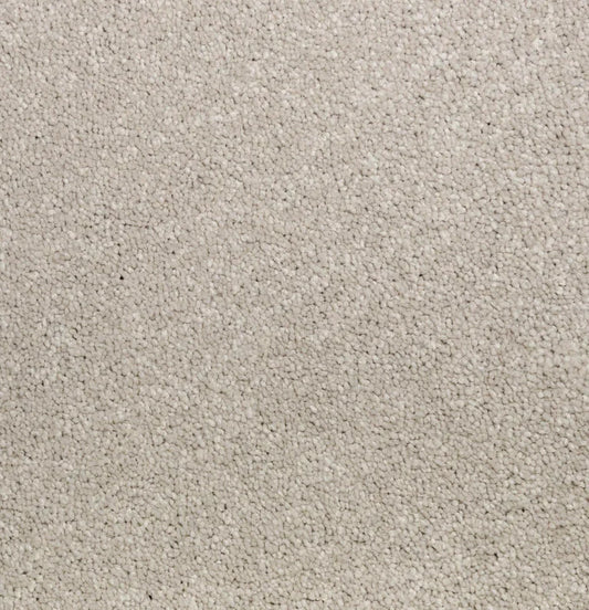 Aries velvety twist pile carpet, a warm pale sandy beige with subtle natural undertones and richly soft pile, from the Kawana Flooring Providence Zodiac collection