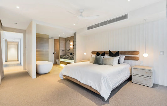 best flooring for high-traffic family homes Sunshine Coast bedroom carpet