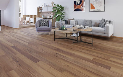 Nouvelle Acoustic 180mm Colour: Alpine Spotted Gum hybrid flooring Sunshine Coast
