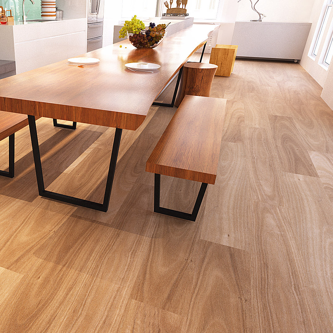 Qlay Color: Lucerne vinyl plank flooring Sunshine Coast