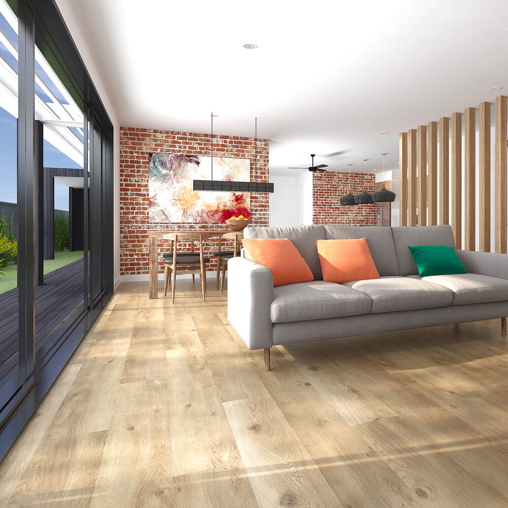 Qlay Color: Lucerne vinyl plank flooring Sunshine Coast