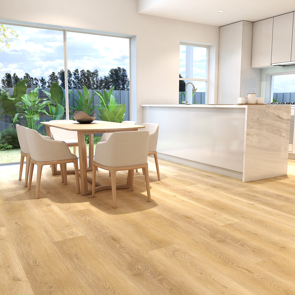 Qlay Color: Lucerne vinyl plank flooring Sunshine Coast