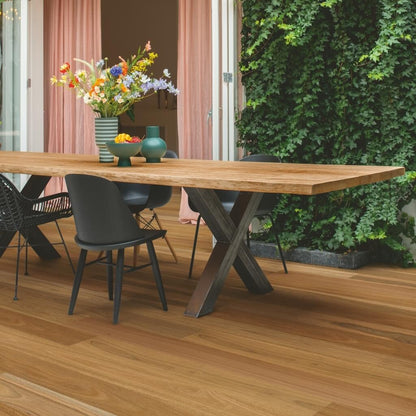 ReadyFlor Range Colour: Brushed Blackbutt 1 Strip Matt timber flooring Sunshine Coast