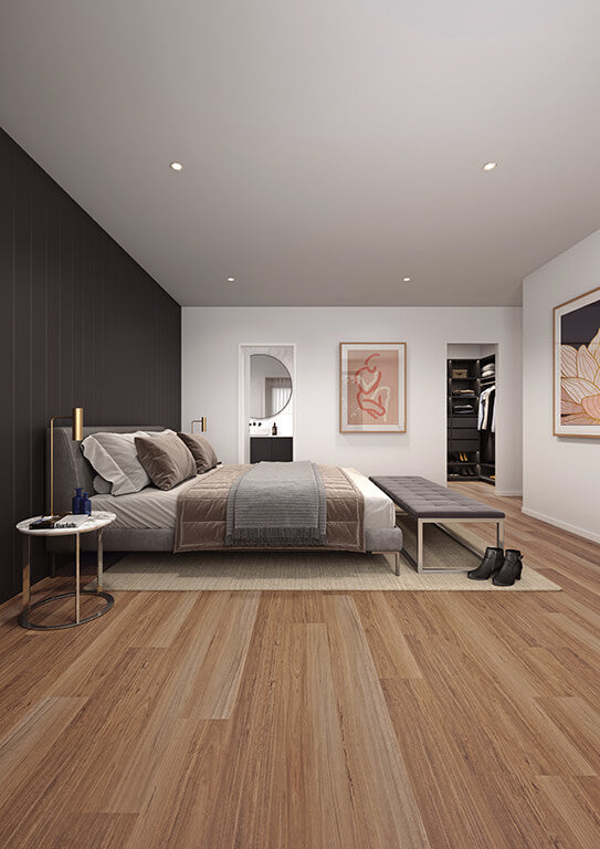 Resiplank Colour: Ash Blonde vinyl plank flooring Sunshine Coast