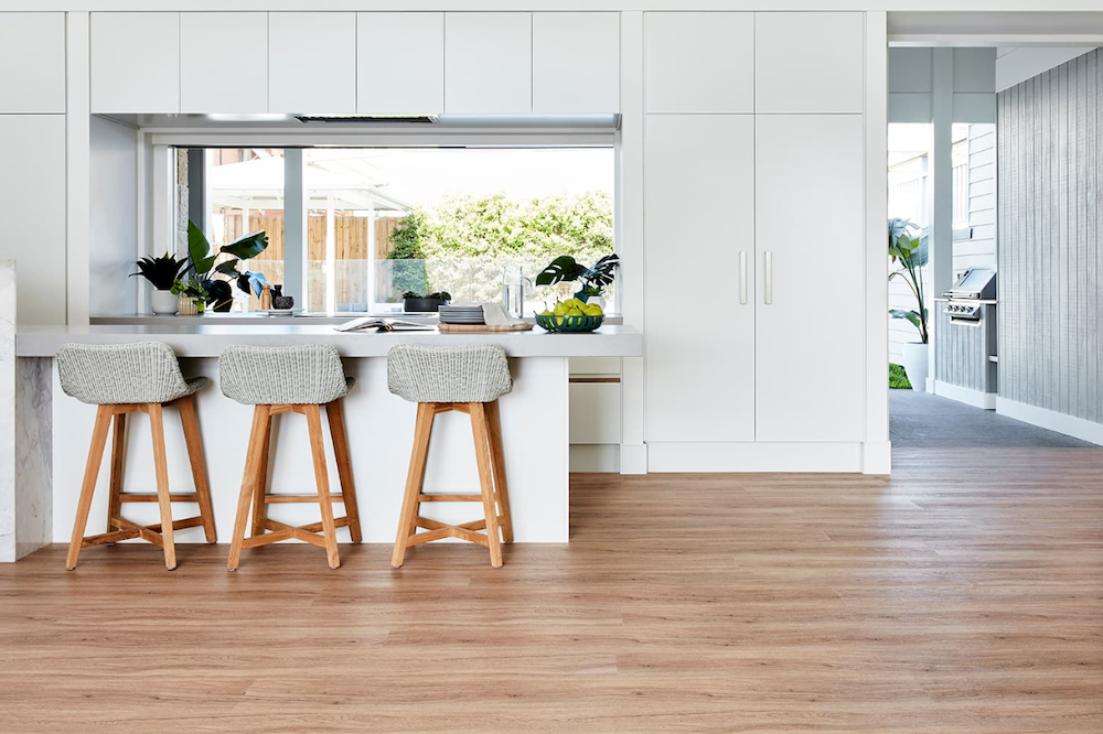 Ultimo Luxury Vinyl Plank Colour: Blackbutt vinyl plank flooring Sunshine Coast