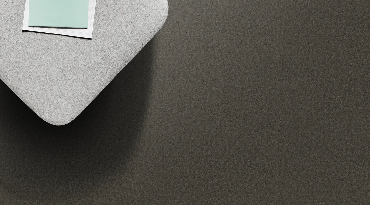 Apollo Ridge Storm Grey polyester carpet