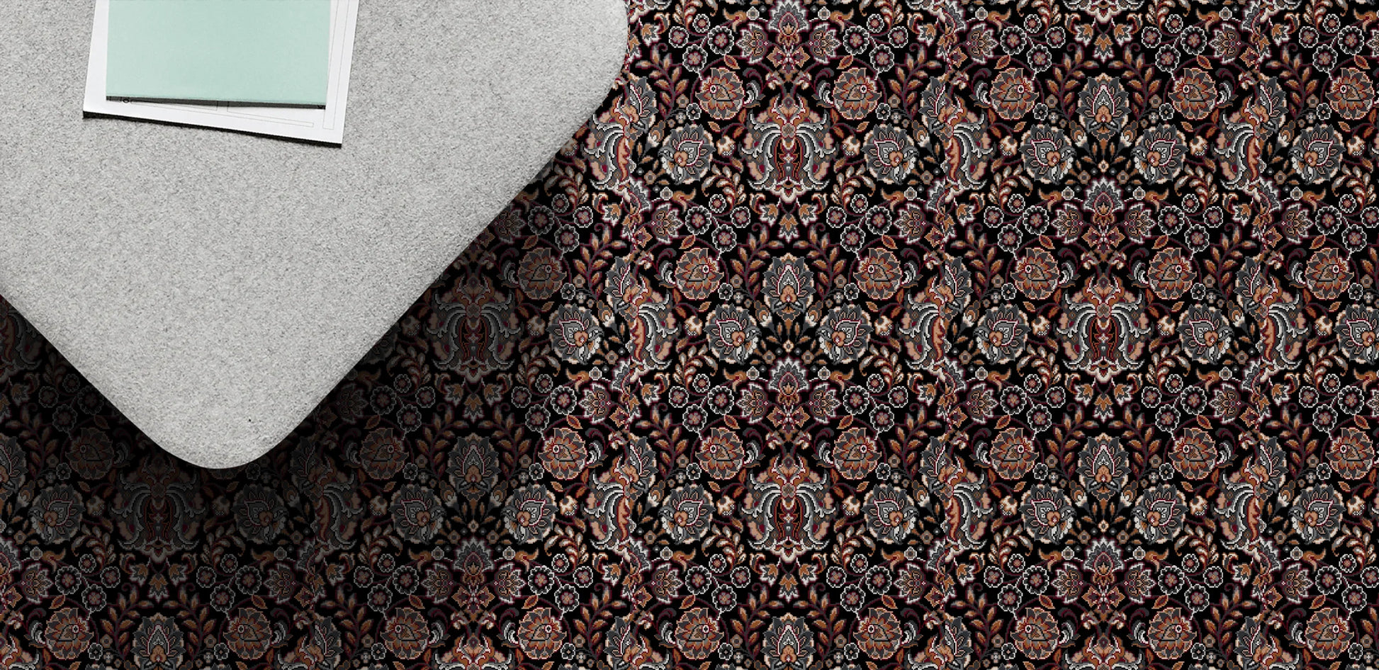 Artisan Persian Red wool carpet