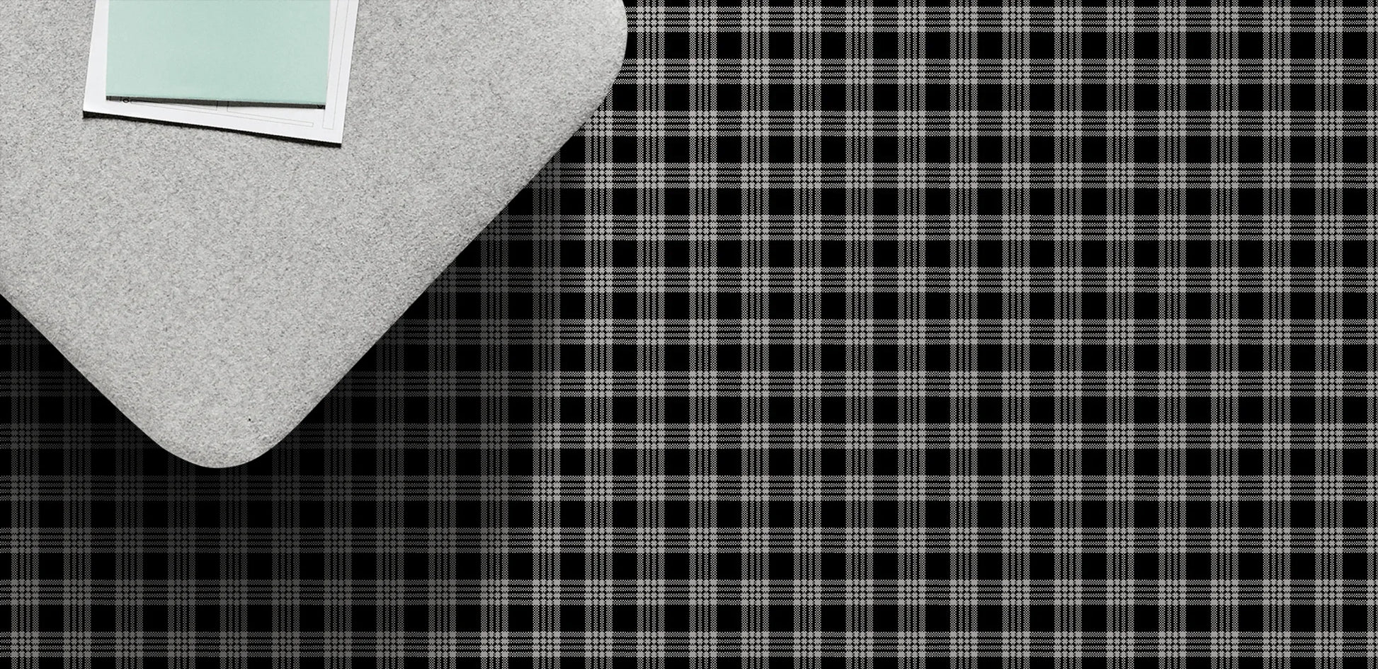 Artisan Tartan Rock wool carpet