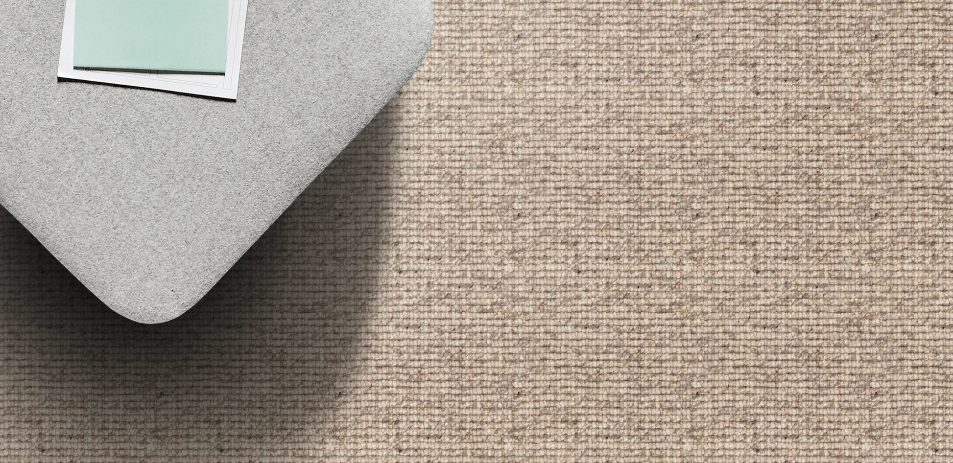 Ashgrove Earth Stone wool carpet