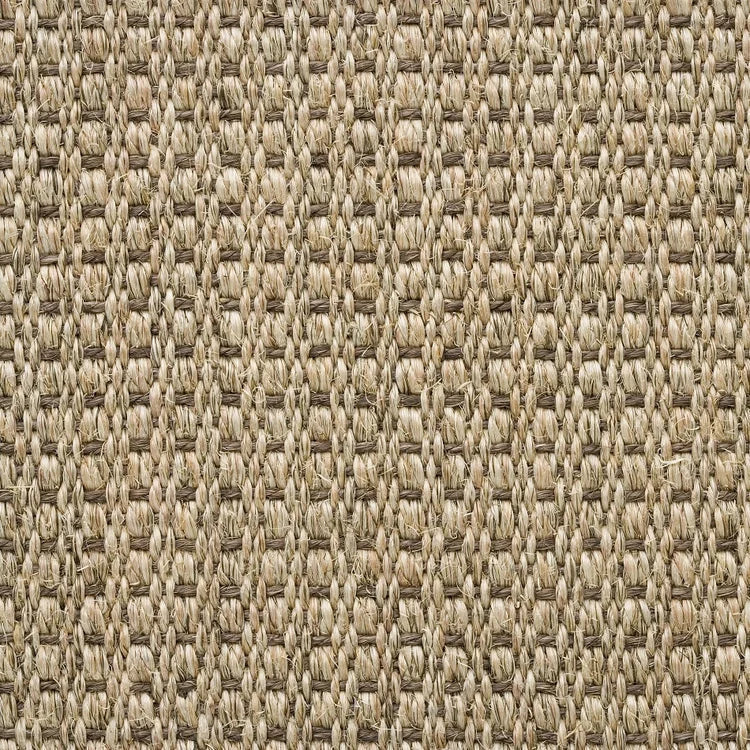 Autumn Slate sisal, a heathered multi-tonal slate natural fibre with a flatter weave structure suited to high-traffic areas, from the Kawana Flooring Floorspace Sisal collection