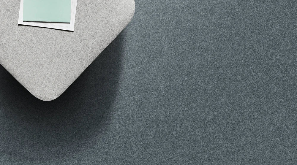 Stormy Sea cut pile twist carpet, a confident deep teal-navy with dramatic coastal depth and richly plush twist construction, from the Kawana Flooring Redbook Barossa collection
