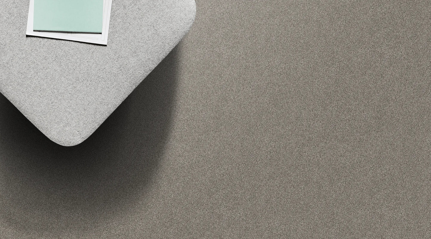 Bayside Ghost Grey solution dyed nylon carpet