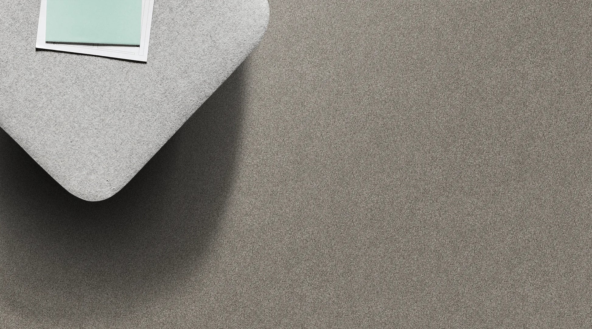 Bayside Ghost Grey solution dyed nylon carpet