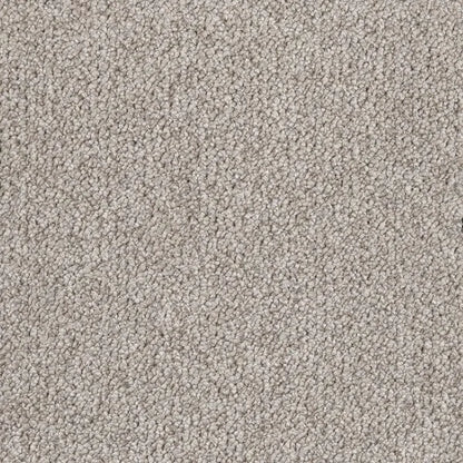 Sarinen textured tufted loop carpet, a soft luminous pale cream with quietly designer character and richly textured loop, from the Kawana Flooring EC Carpets Bouclé collection
