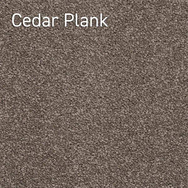 Crossley Twist Cedar Plank solution dyed nylon carpet