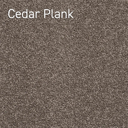 Crossley Twist Cedar Plank solution dyed nylon carpet