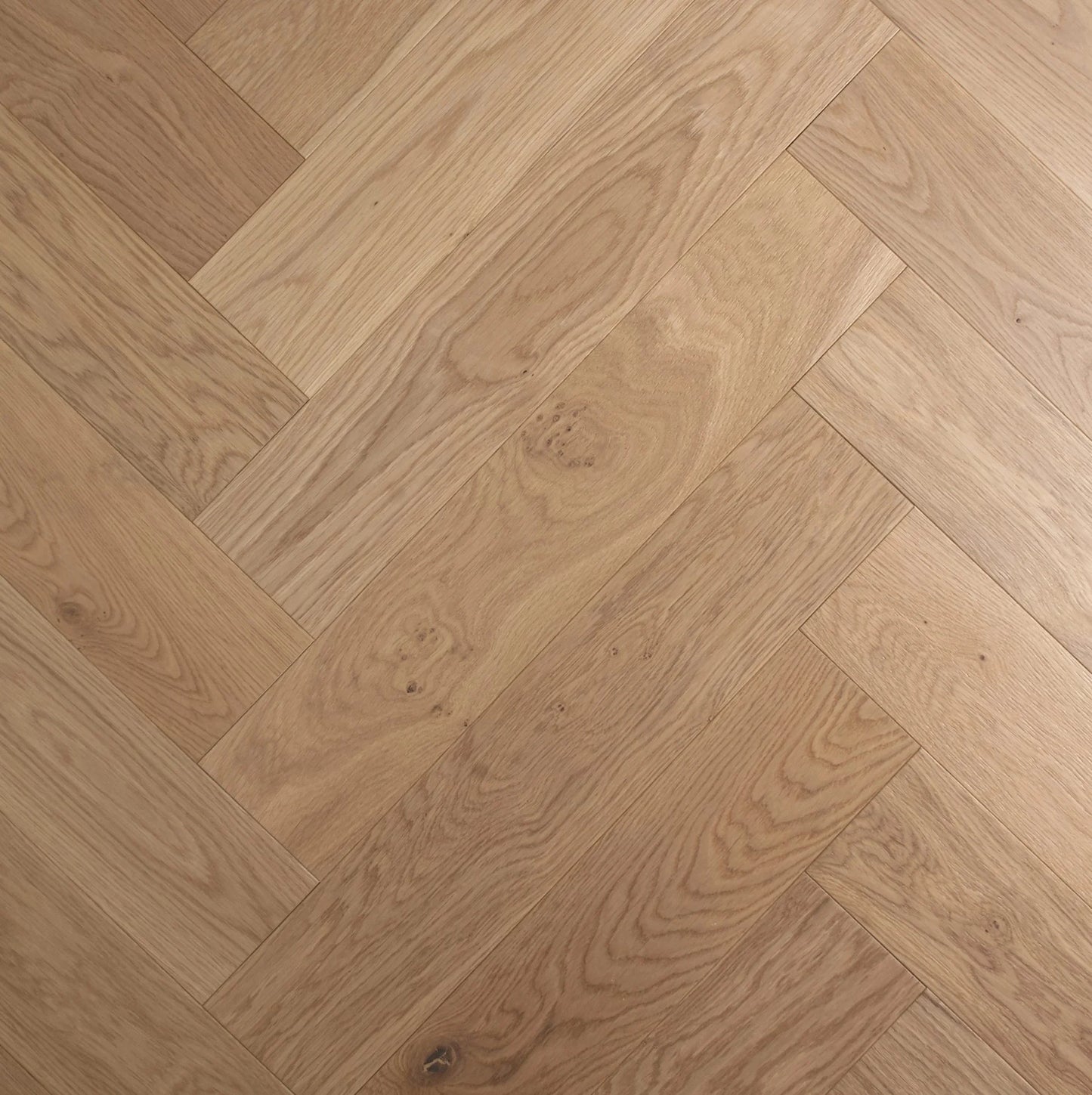 Sauvignon De Marque Oak Herringbone parquetry, pre-finished European Oak with soft warm natural tone, from the Kawana Flooring De Marque parquetry collection