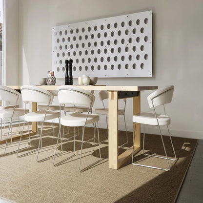 Floorspace Fine Ribbed Castlemaine Sisal in a styled residential interior