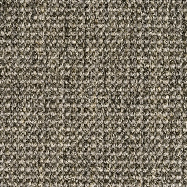 Granite sisal, a multi-tonal mid-grey natural fibre with tight refined ribbed weave, from the Kawana Flooring Floorspace Sisal collection
