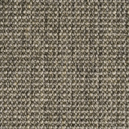 Granite sisal, a multi-tonal mid-grey natural fibre with tight refined ribbed weave, from the Kawana Flooring Floorspace Sisal collection