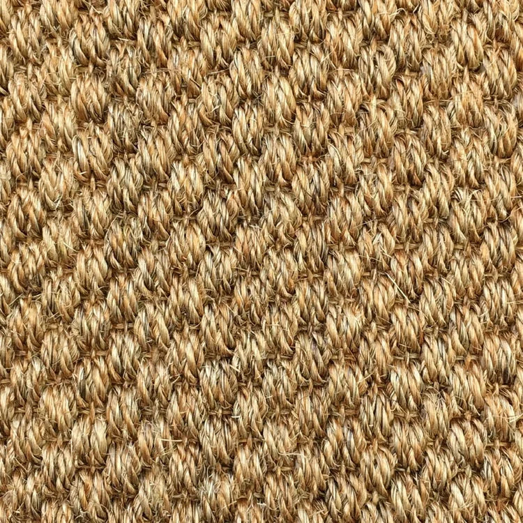 Castlemaine sisal, a warm honey-gold natural fibre with fine basketweave texture, from the Kawana Flooring Floorspace Sisal collection