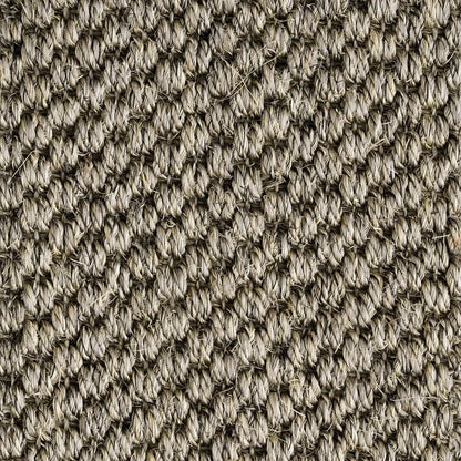 Granite sisal, a multi-tonal mid-grey natural fibre with fine basketweave texture, from the Kawana Flooring Floorspace Sisal collection