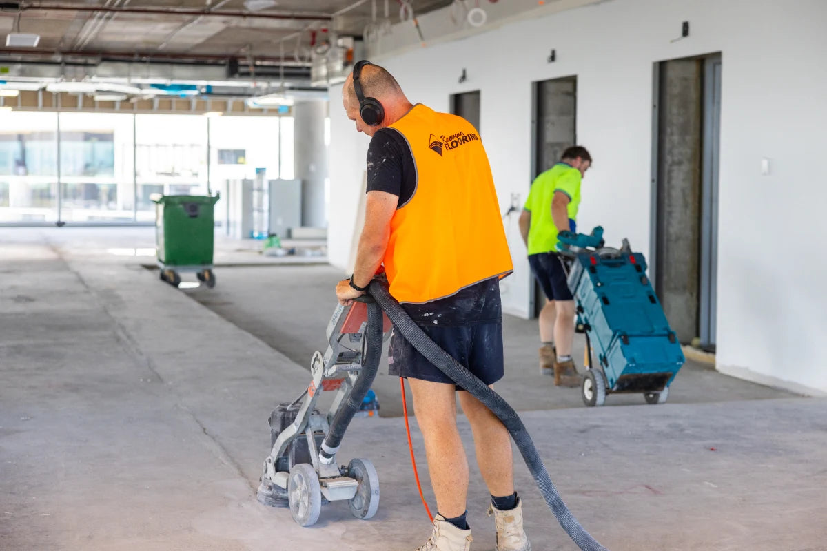 commercial floor preparation