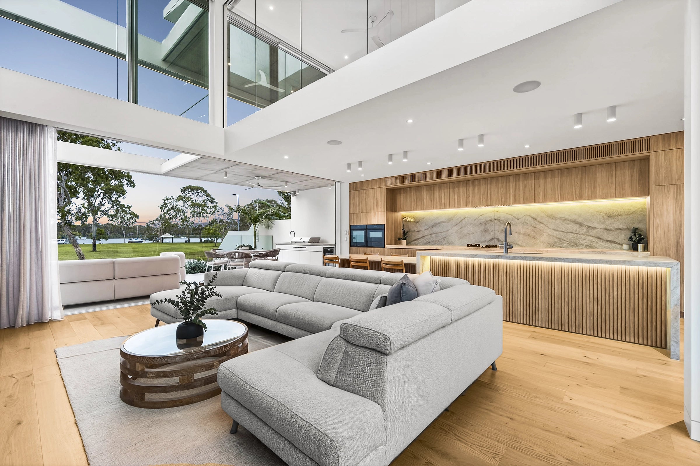 Flooring Noosa beautiful timber floored lounge