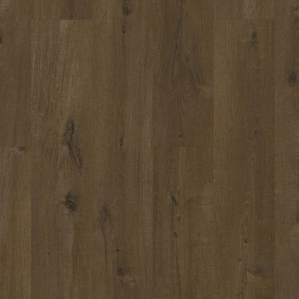 Fuse Dark Brown vinyl plank flooring