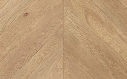 Chevron Collection Natural Oak timber flooring