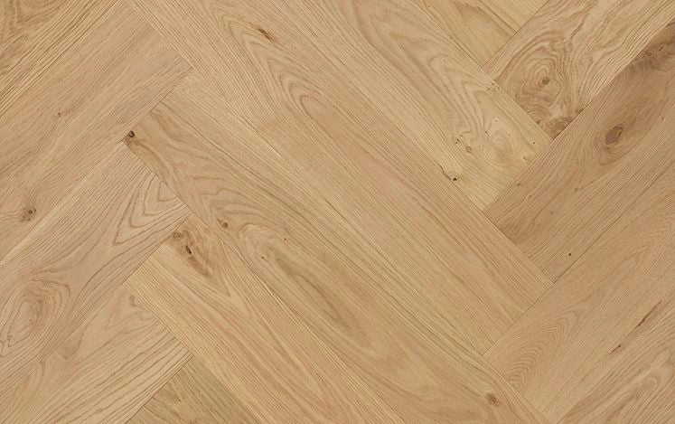 Herringbone Collection Natural Oak timber flooring