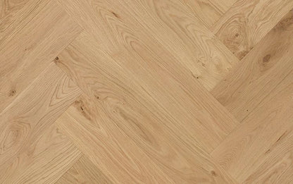 Herringbone Collection Natural Oak timber flooring