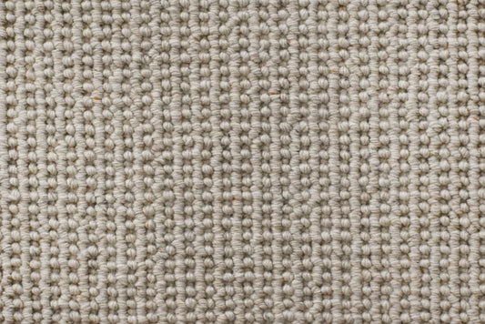 Dawning wool textured loop carpet, a soft warm pale neutral with luminous morning character and natural wool low sheen, from the Kawana Flooring Victoria Carpets Hatfield collection