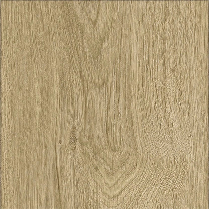 Regal Cove hybrid plank, a warm mid-brown oak with strong grain character and natural knotting, from the Kawana Flooring Heartridge Highland Oak collection