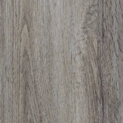 Silvermist luxury vinyl plank, a cool grey oak with pronounced wire-brushed grain and refined depth, from the Kawana Flooring Heartridge Smoked Oak collection