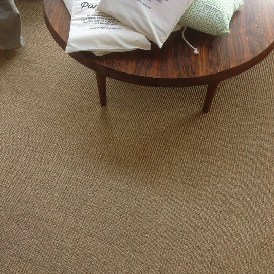 Floorspace Heavy Ribbed Castlemaine Sisal shown as wall-to-wall installation