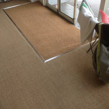Floorspace Heavy Ribbed Castlemaine Sisal featured in a modern residential setting