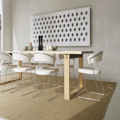 Floorspace Heavy Ribbed Castlemaine Sisal styled in a contemporary home interior