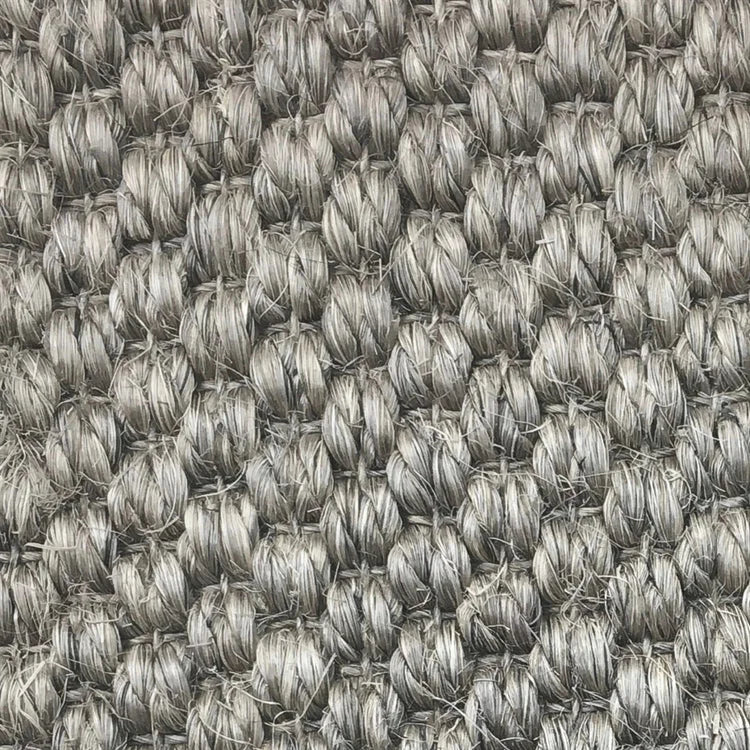 Granite sisal, a cool multi-tonal grey natural fibre with chunky basketweave texture, from the Kawana Flooring Floorspace Sisal collection