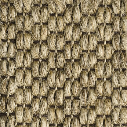 River Rock sisal, a mid earth-brown natural fibre with chunky basketweave texture, from the Kawana Flooring Floorspace Sisal collection