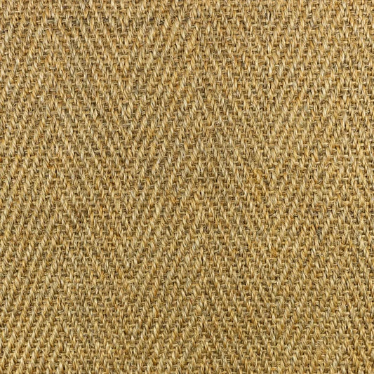 Castlemaine sisal, a warm honey-gold natural fibre with classic herringbone weave, from the Kawana Flooring Floorspace Sisal collection