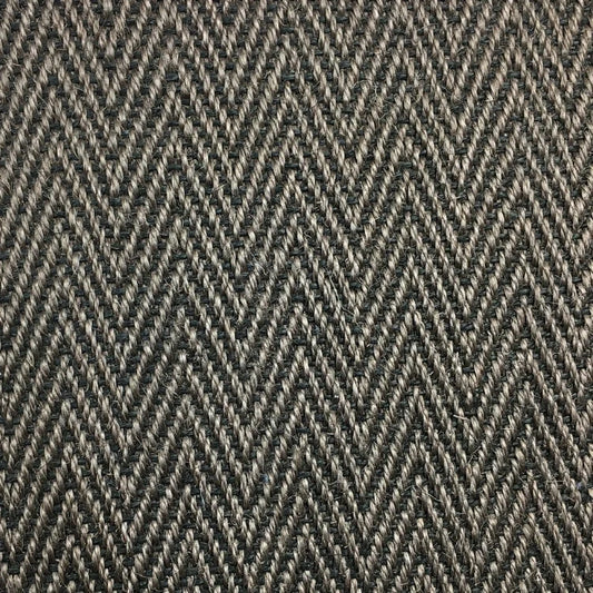 Pewter sisal, a cool silvery-grey natural fibre with classic herringbone weave, from the Kawana Flooring Floorspace Sisal collection