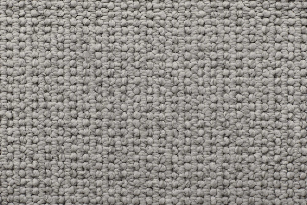 Ashdowne textured loop carpet, a balanced warm grey-beige with quietly heathered character and prominent surface texture, from the Kawana Flooring Victoria Carpets Kirkbridge collection