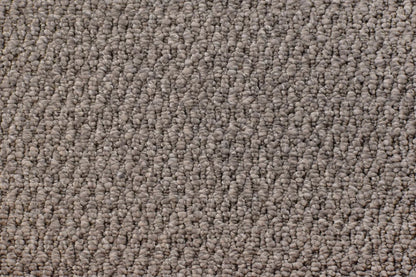 Courtyard textured loop carpet, a warm pale beige with sun-washed Mediterranean character and tactile high-low surface, from the Kawana Flooring Victoria Carpets Lucca collection