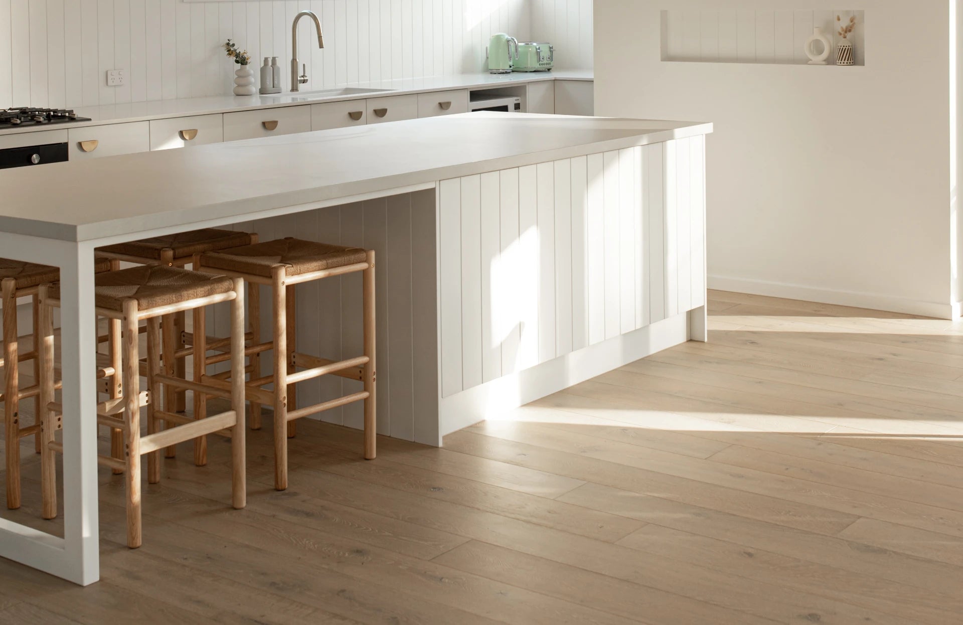 Luxury vinyl plank flooring installed in Sunshine Coast home — Kawana Flooring Warana
