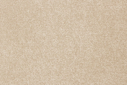 Anapa Mink carpet, a solution-dyed nylon soft-twist pile in warm peachy-tan, from the Kawana Flooring Signature Floors Mink collection